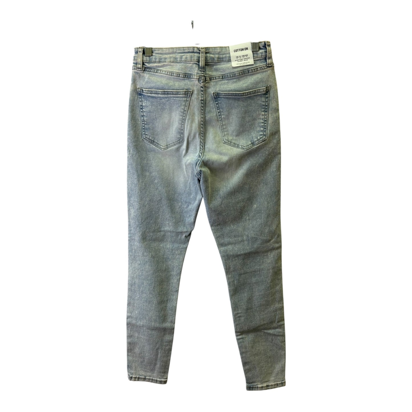 Jeans Skinny By Cotton On In Blue Denim, Size:6