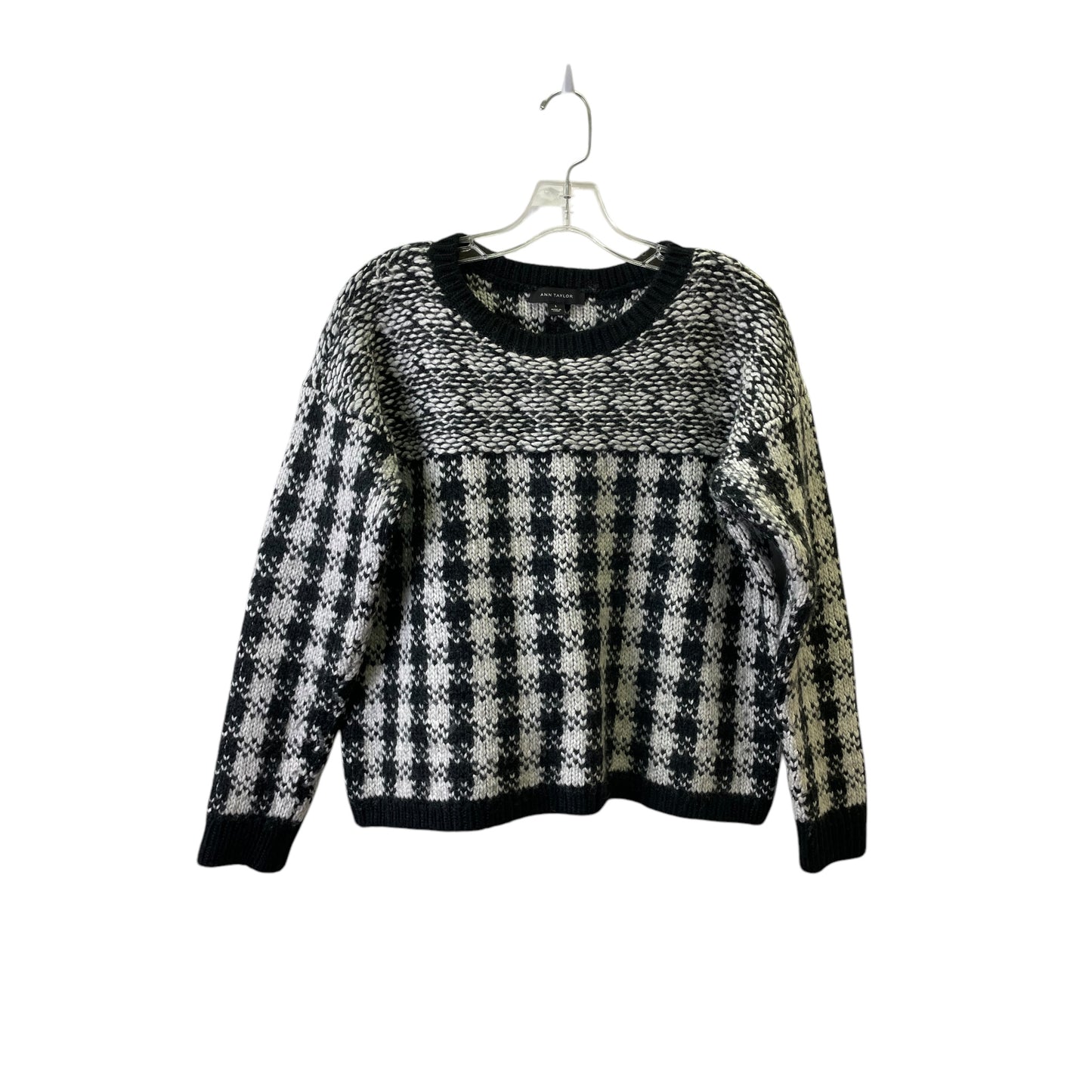 Sweater By Ann Taylor In White, Size:L