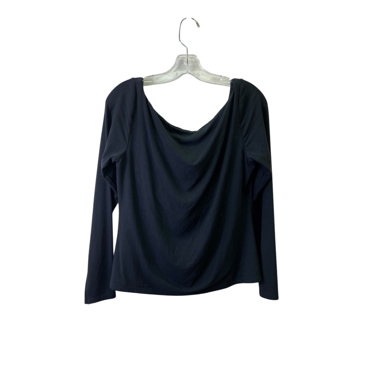 ATHLETIC TOP LS CREWNECK by SOMA In BLACK, Size: L
