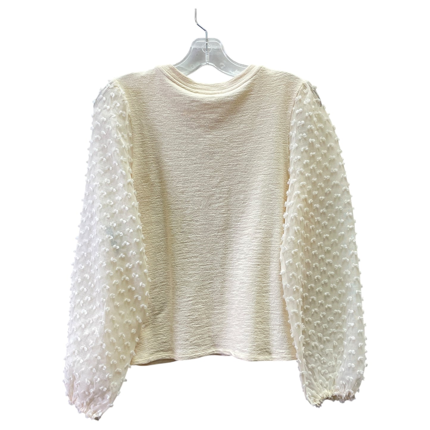 Top Ls By Maeve In Cream, Size:Xs