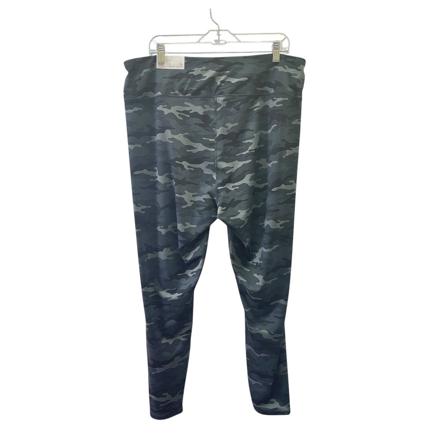 Athletic Leggings By Maurices In Camouflage Print, Size:2X