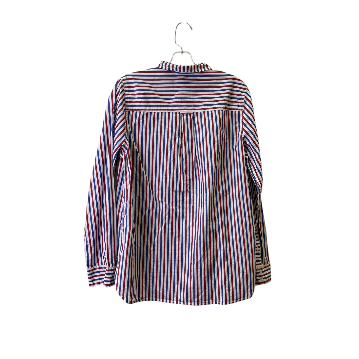 Top Ls By J. Crew In Red & White, Size:M