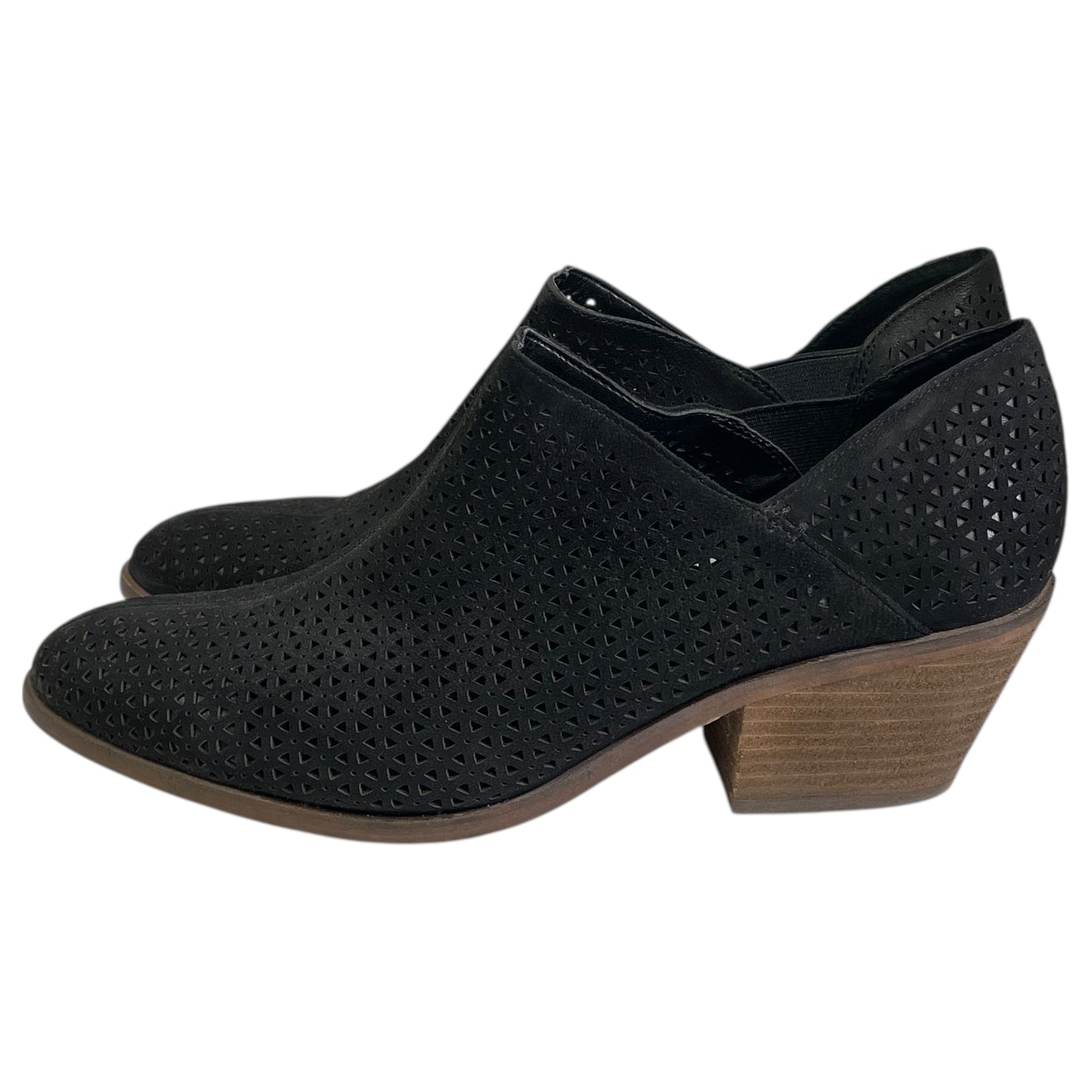 BOOTS ANKLE HEELS by VINCE CAMUTO In BLACK, Size: 11