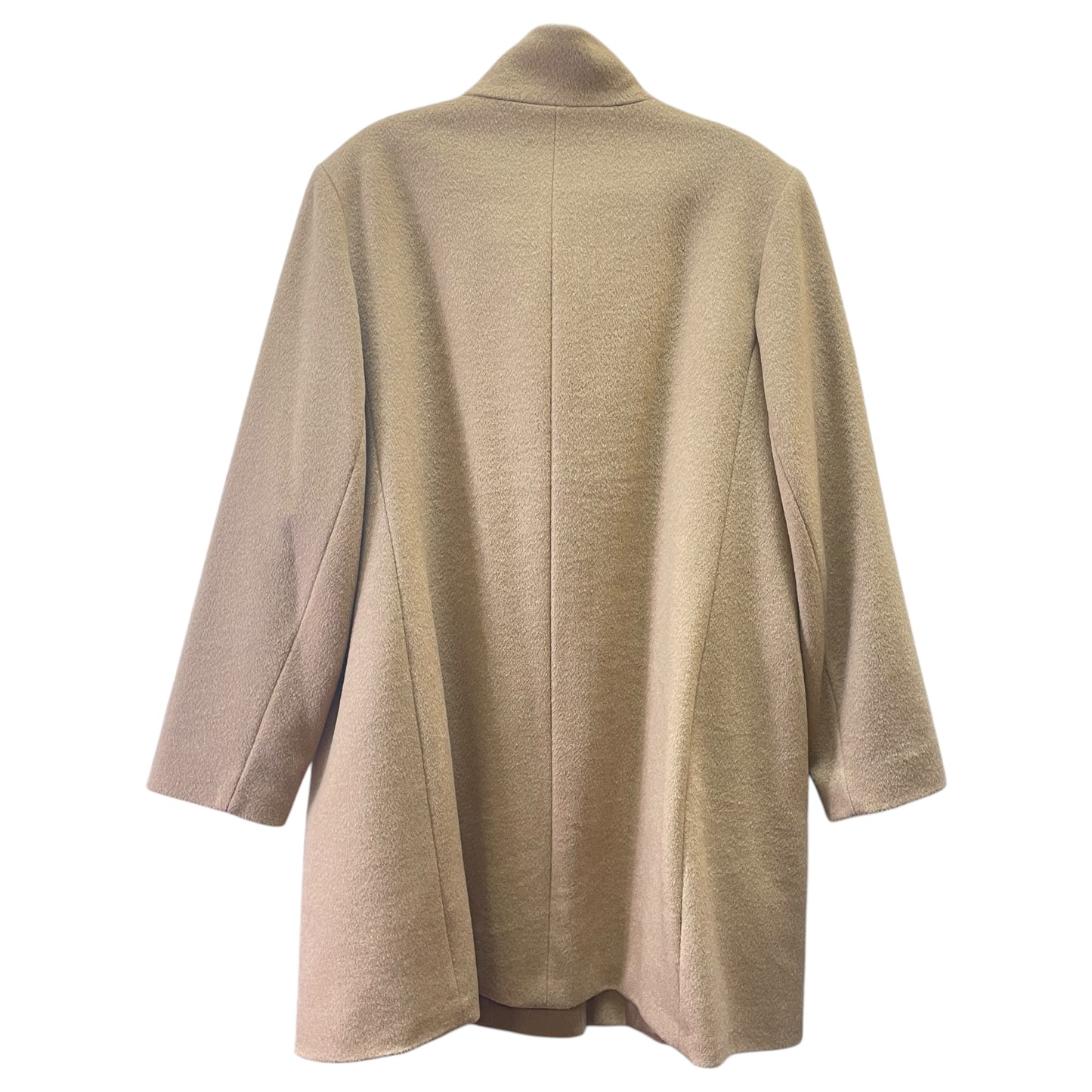 Coat Wool By Lauren By Ralph Lauren In Beige, Size:1X
