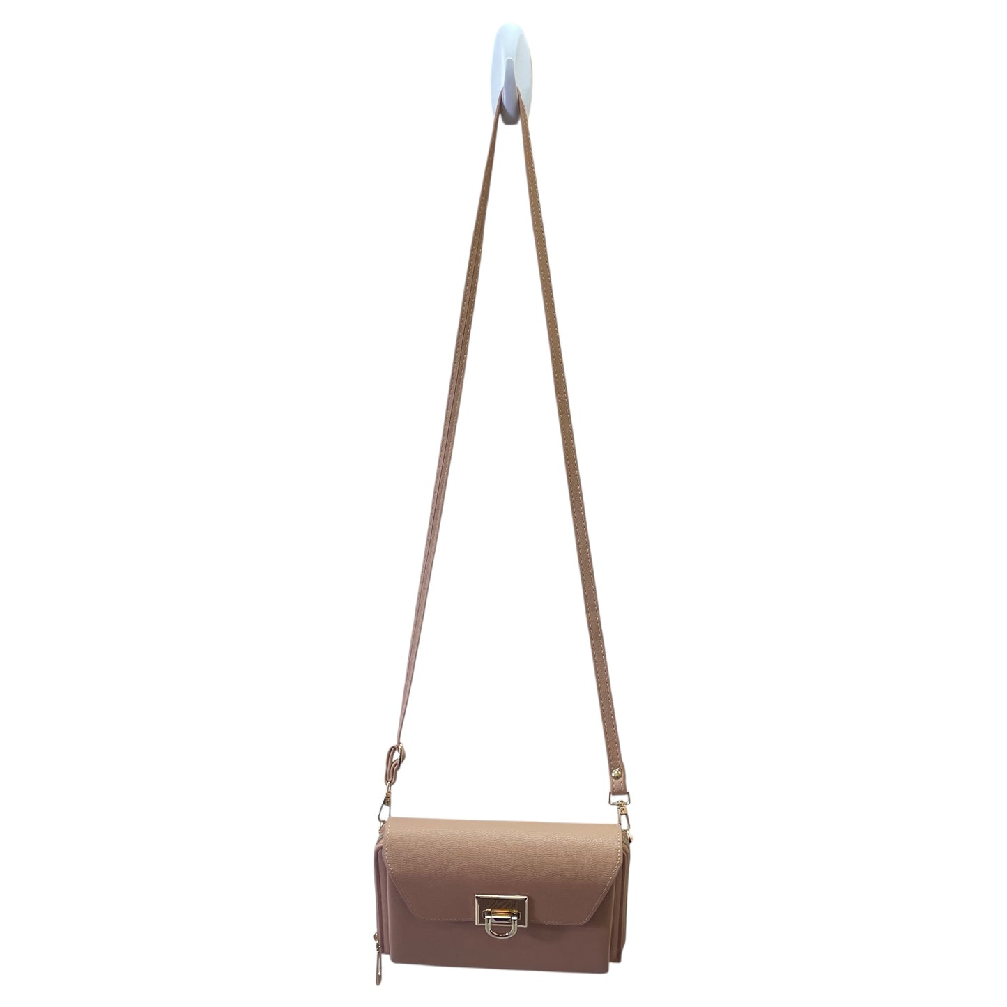 Crossbody By Cme In Beige, Size:Small
