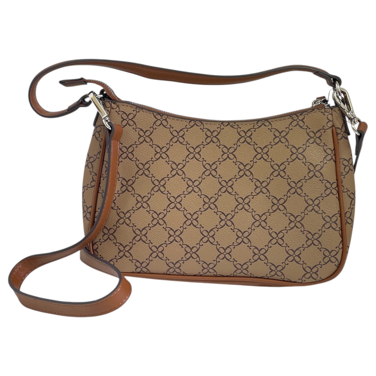 Crossbody By Nine West In Brown & Tan, Size:Medium