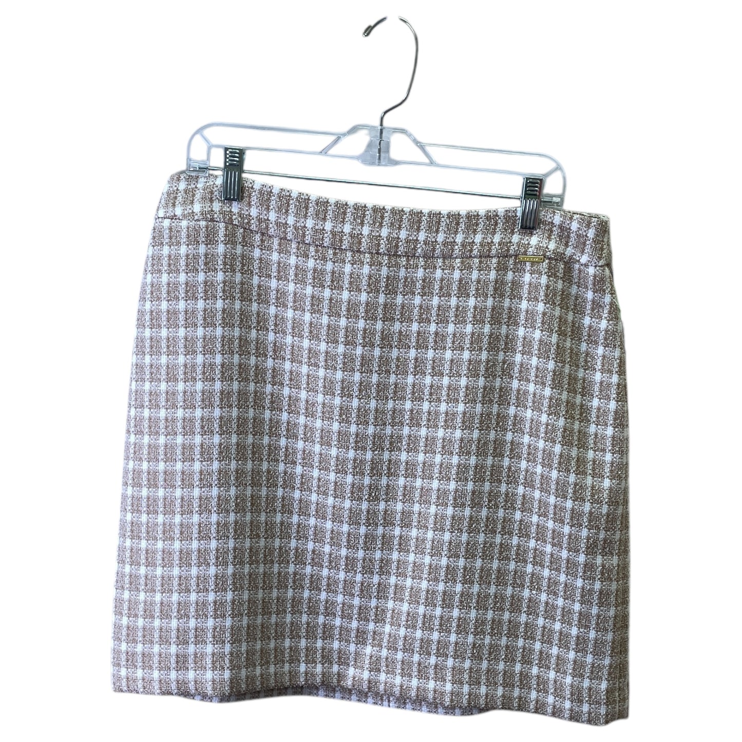 Skirt Mini & Short By Nine West In Tan & White, Size:12