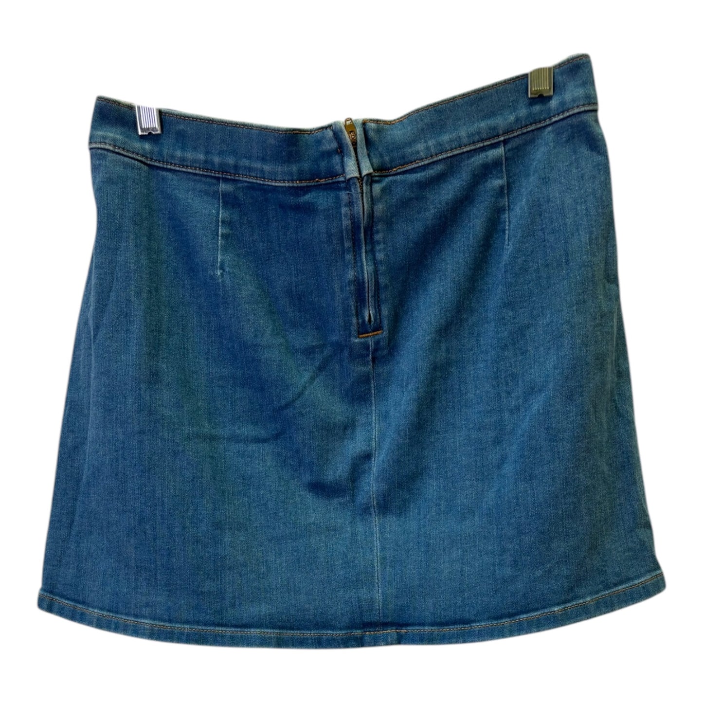 Skirt Mini & Short By Express In Blue Denim, Size:4