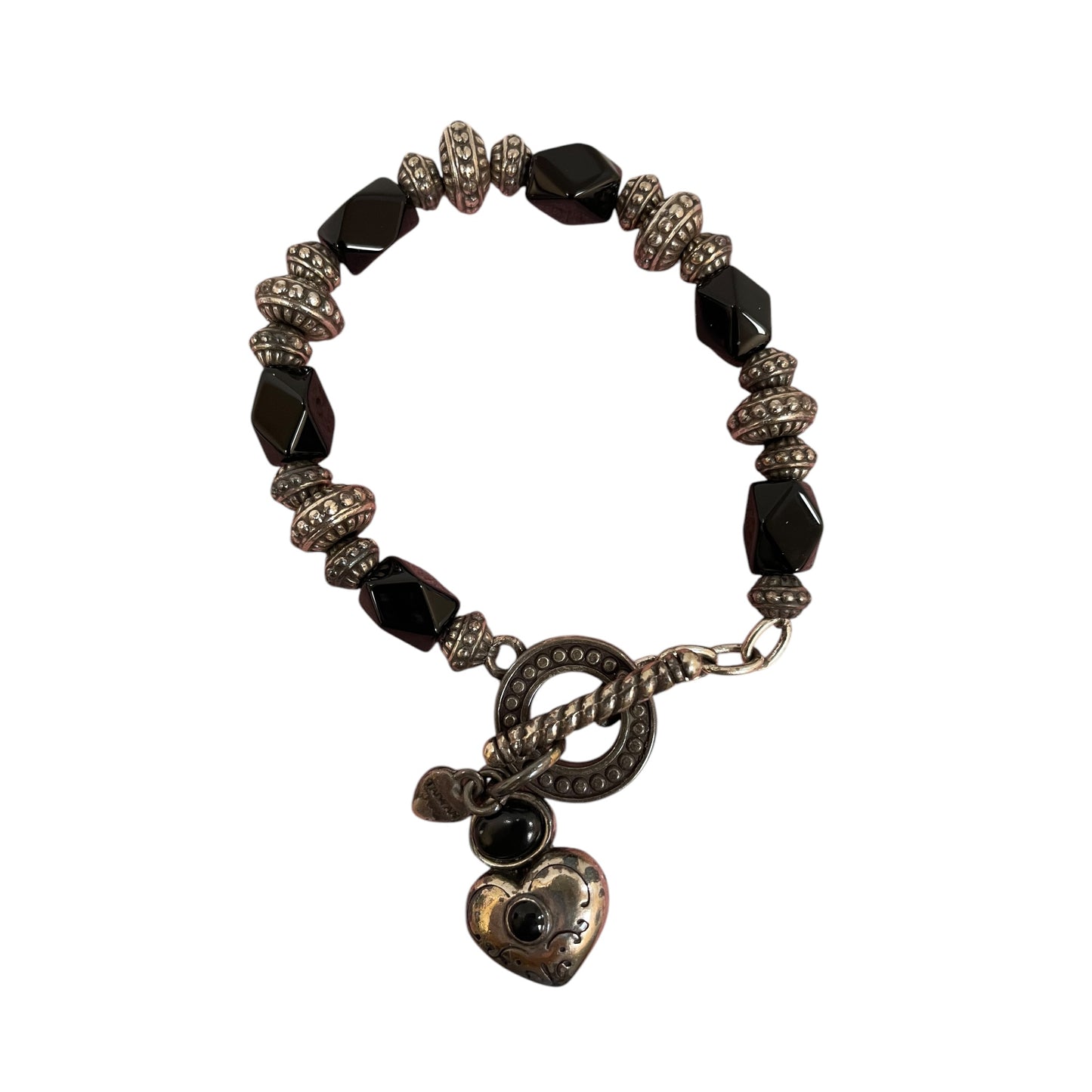 Bracelet Beaded By Brighton In Black & Silver