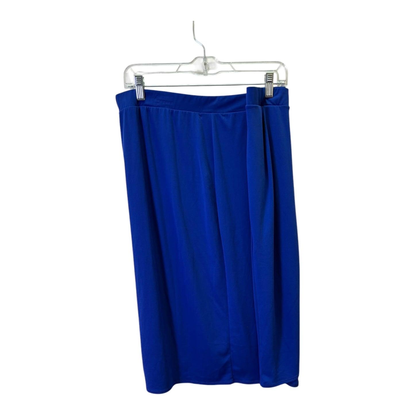 Skirt Midi By Ashley Stewart In Blue, Size:18