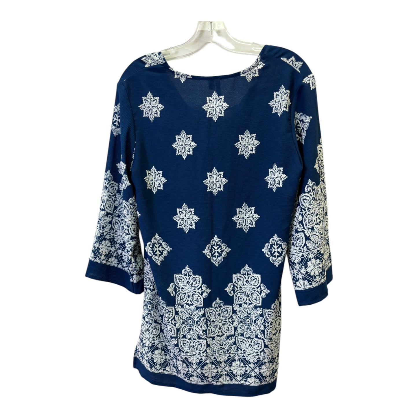 Tunic Ls By Cme In Blue, Size:S