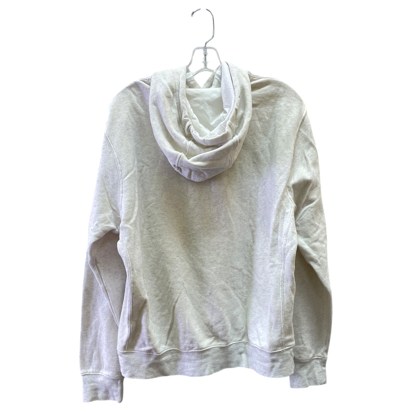 Athletic Top Ls Hoodie By Nike In Grey, Size:S