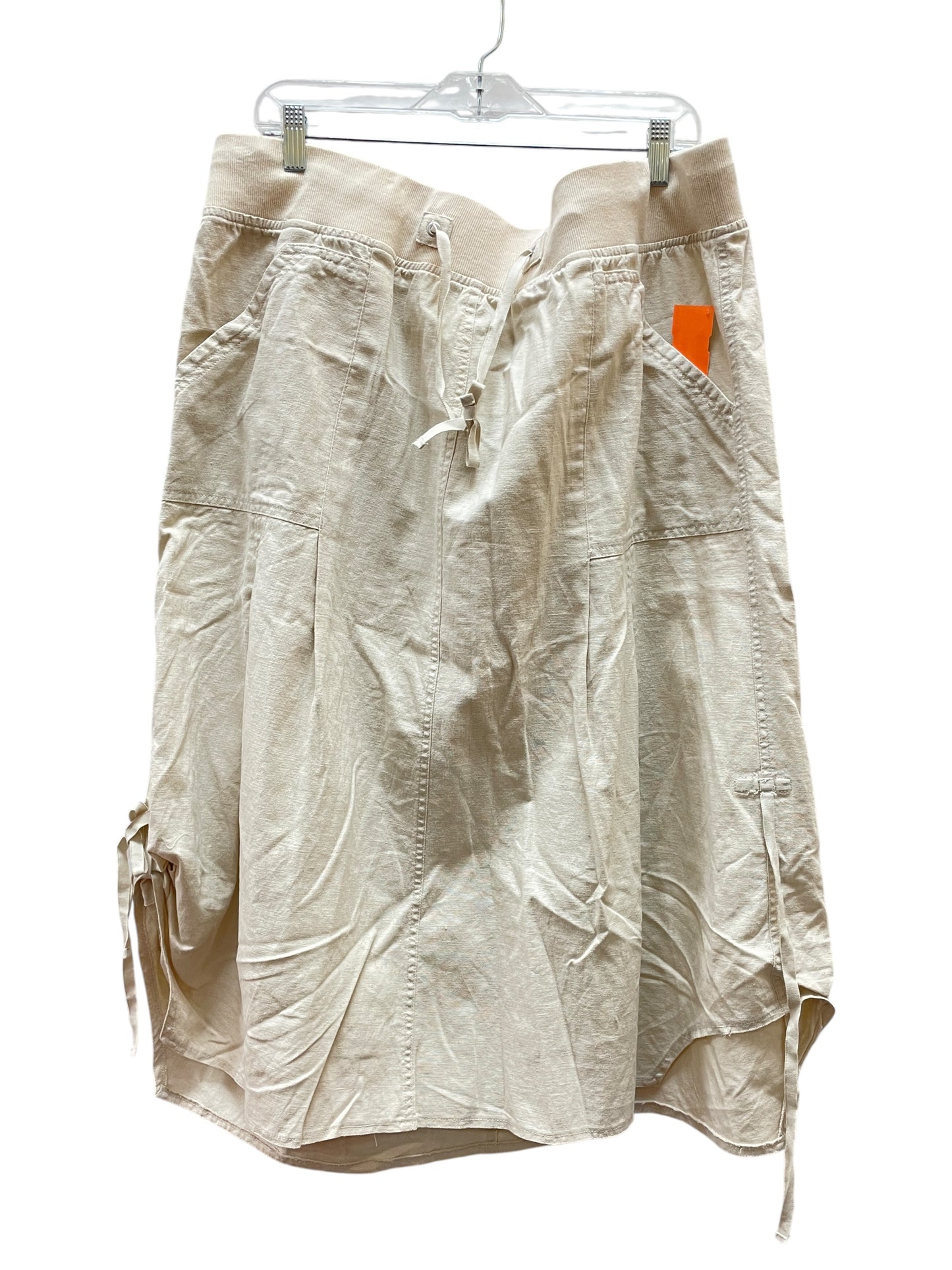 Skirt Maxi By Lane Bryant In Beige, Size:24