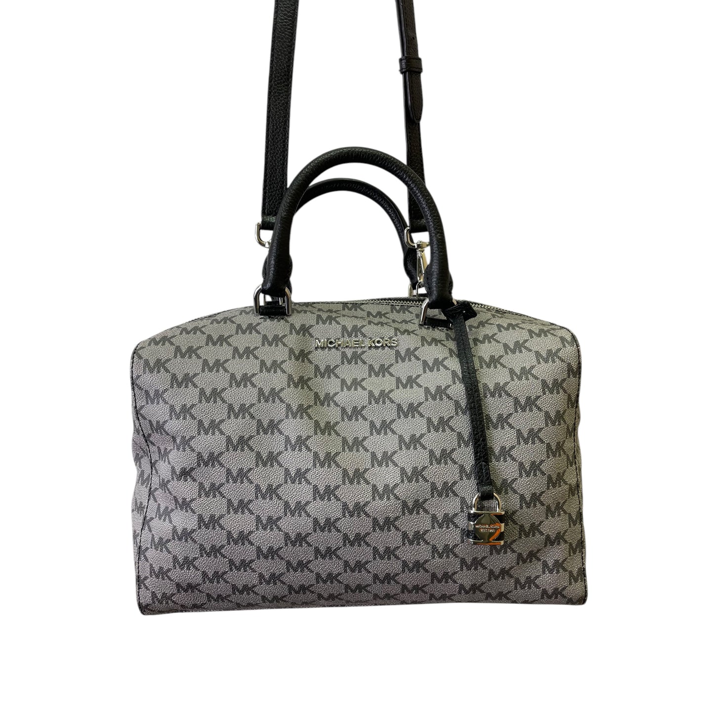 HANDBAG DESIGNER by MICHAEL KORS In GREY, Size: LARGE