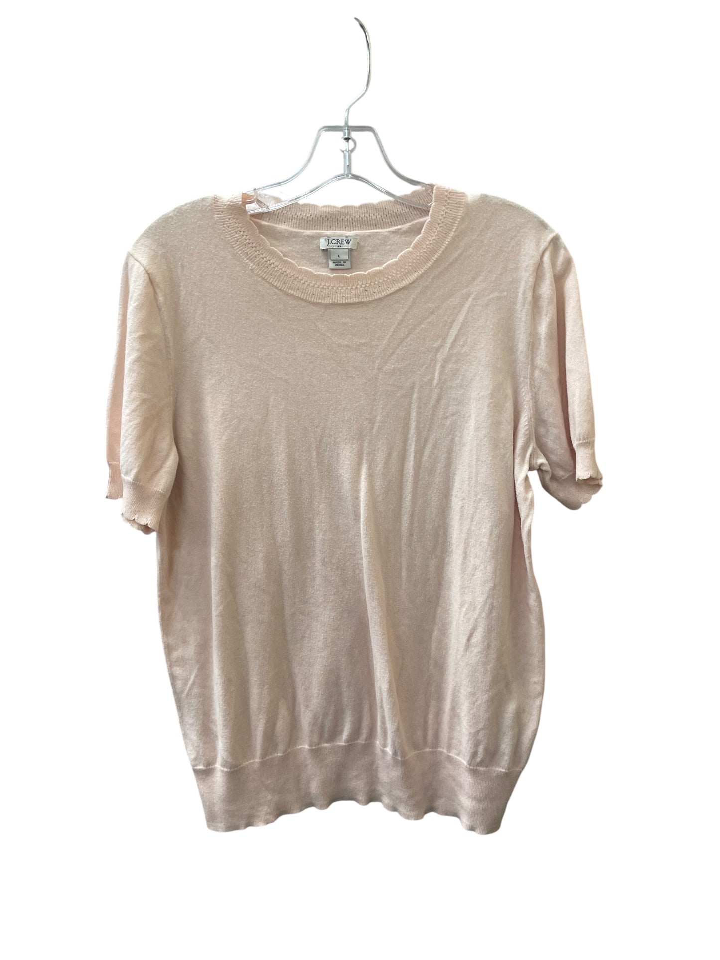 Sweater By J. Crew In Pink, Size:L