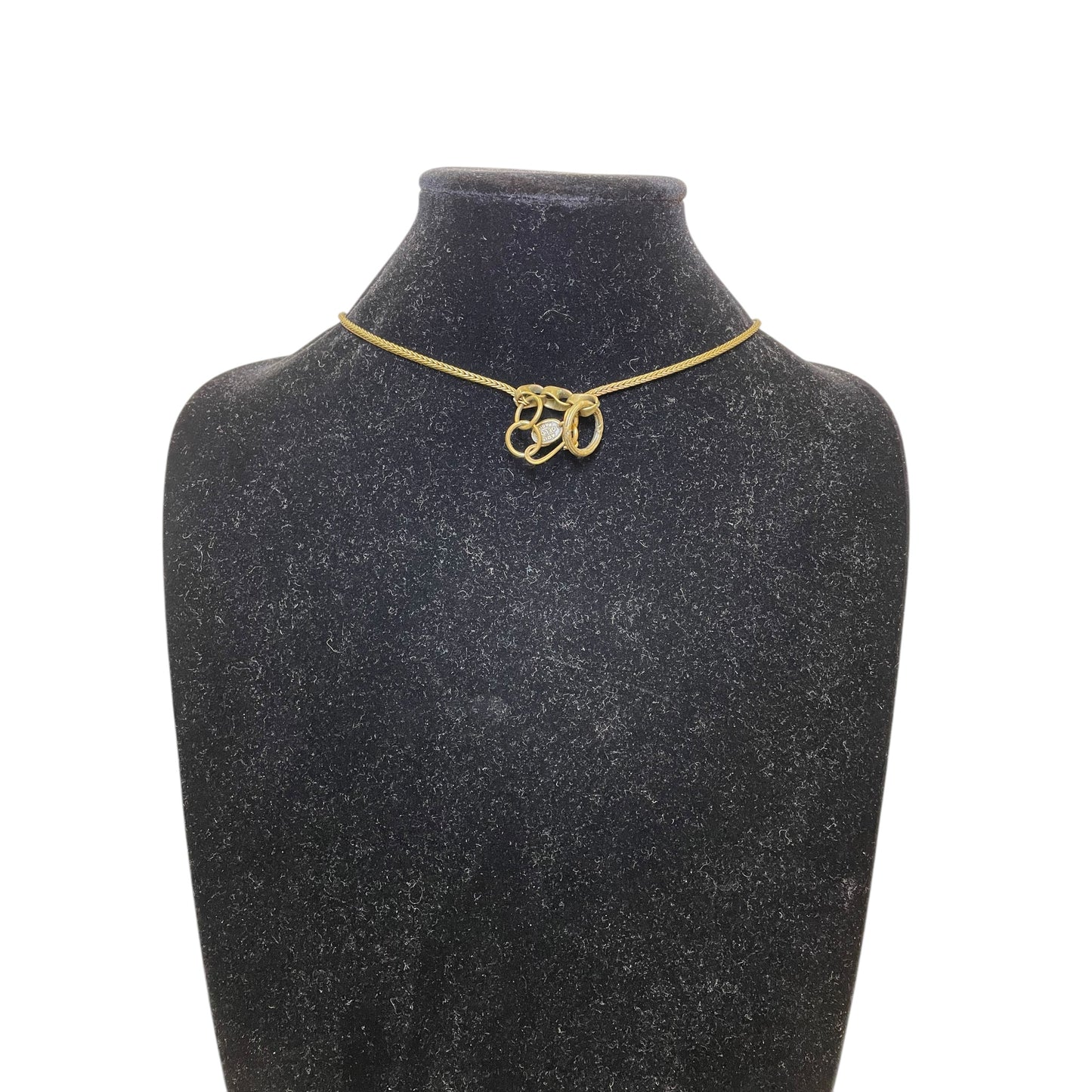 Necklace Statement By Aris Geldis In Blue