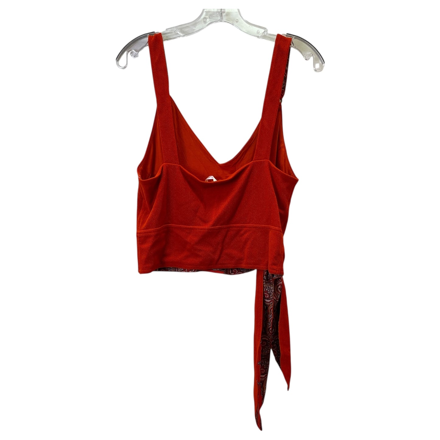 Top Sleeveless By Free People In Orange, Size:M