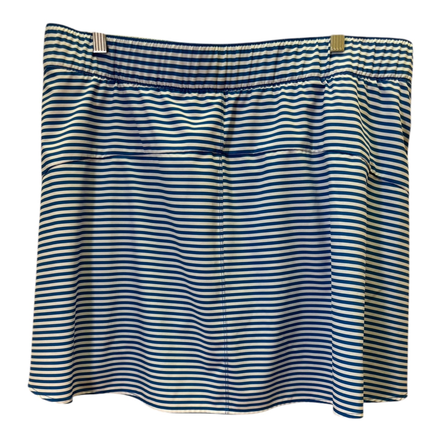 Athletic Skort By Talbots In Blue & White, Size:Xl