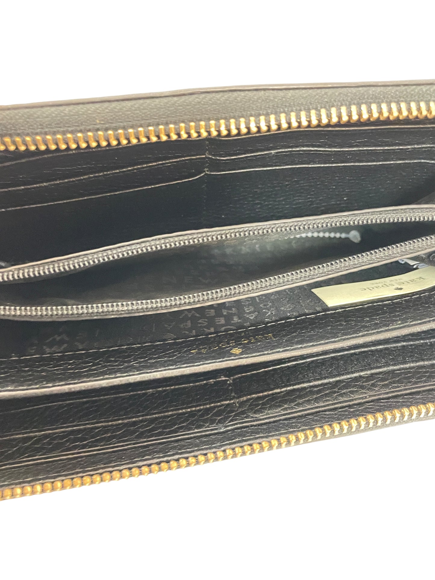 Wallet Designer By Kate Spade In Black, Size:Medium