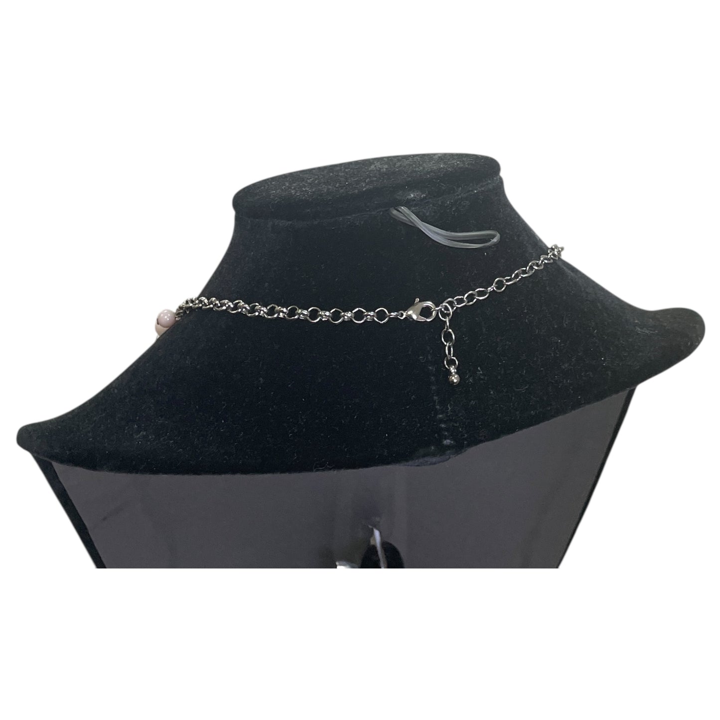 Necklace Statement By Cme In Black & Purple