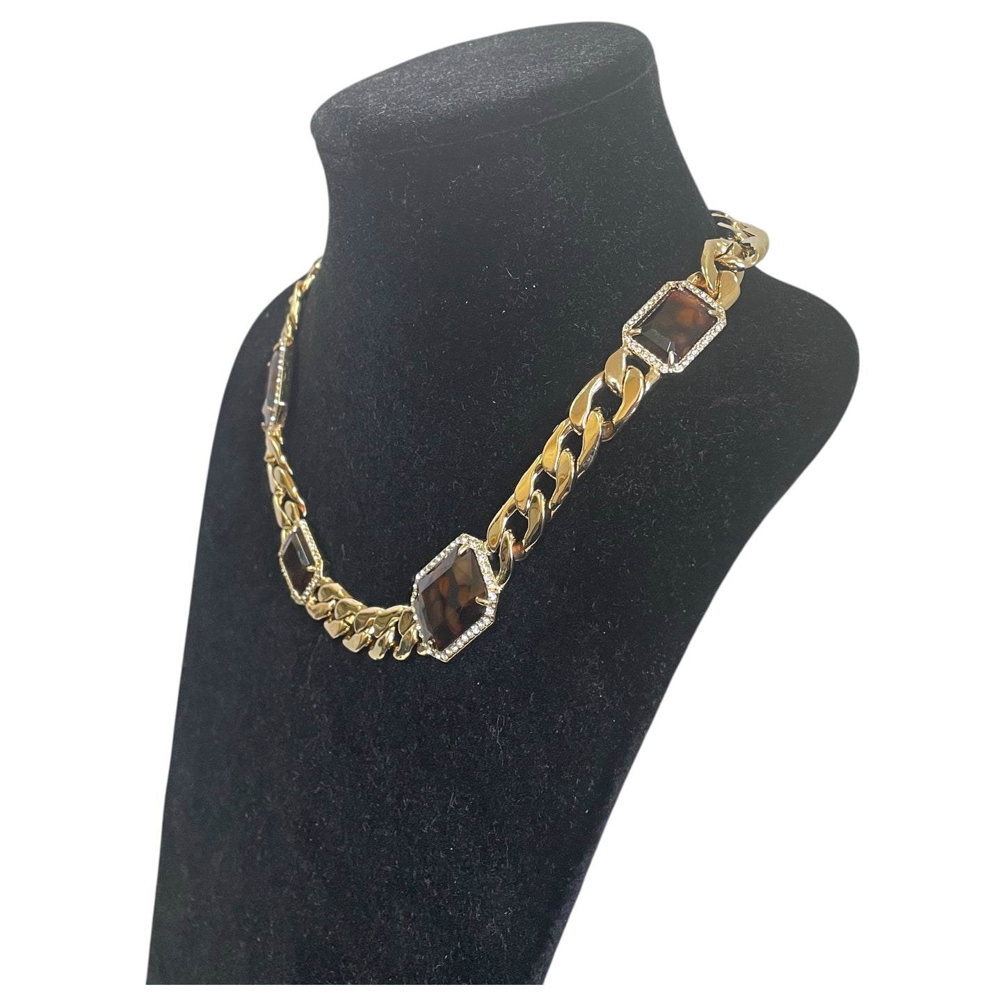 Necklace Statement By Ann Taylor In Gold