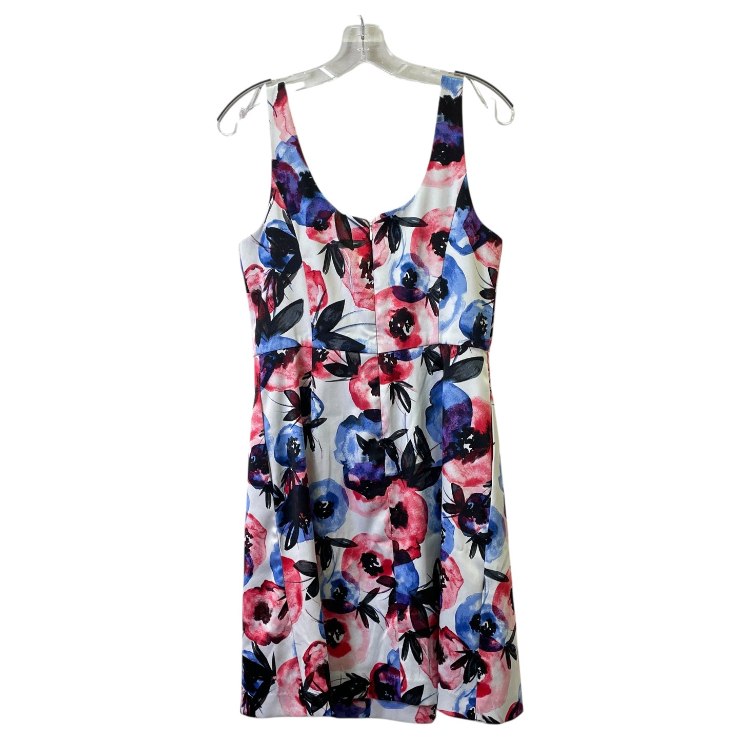 Dress Party Short By Carmen By Carmen Marc Valvo In Blue & Red & White, Size:8
