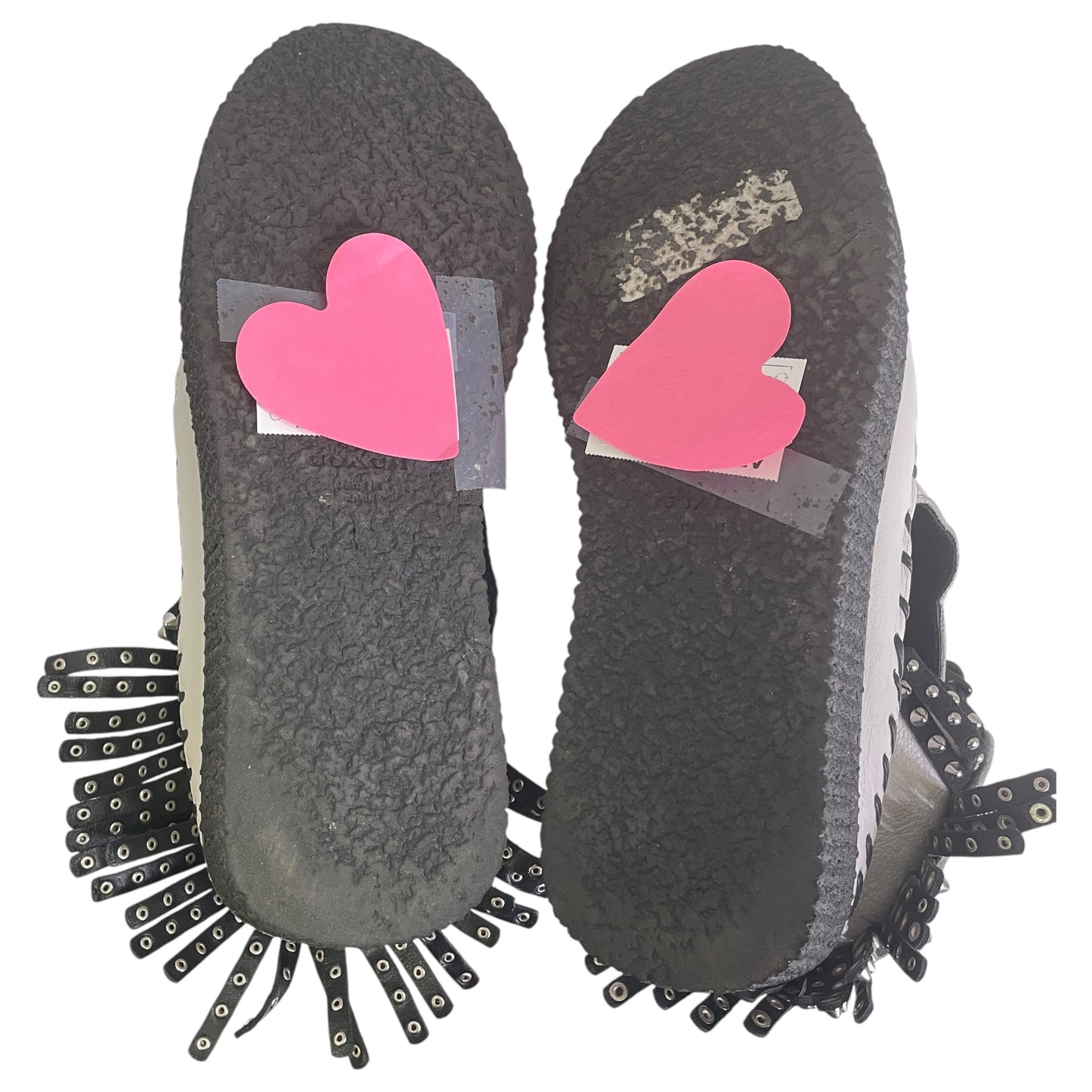 Shoes Designer By Coach In White, Size:10