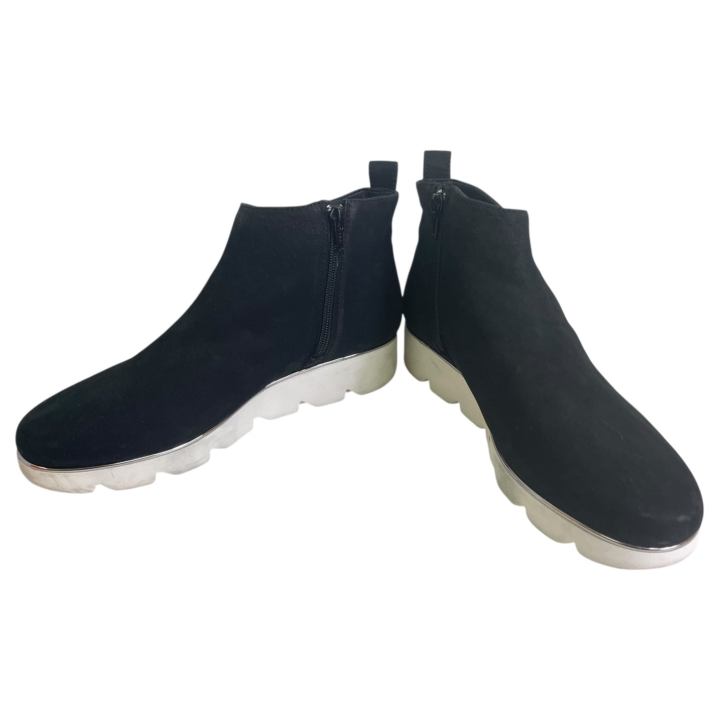 Boots Ankle Heels By Alex Marie In Black, Size:8.5