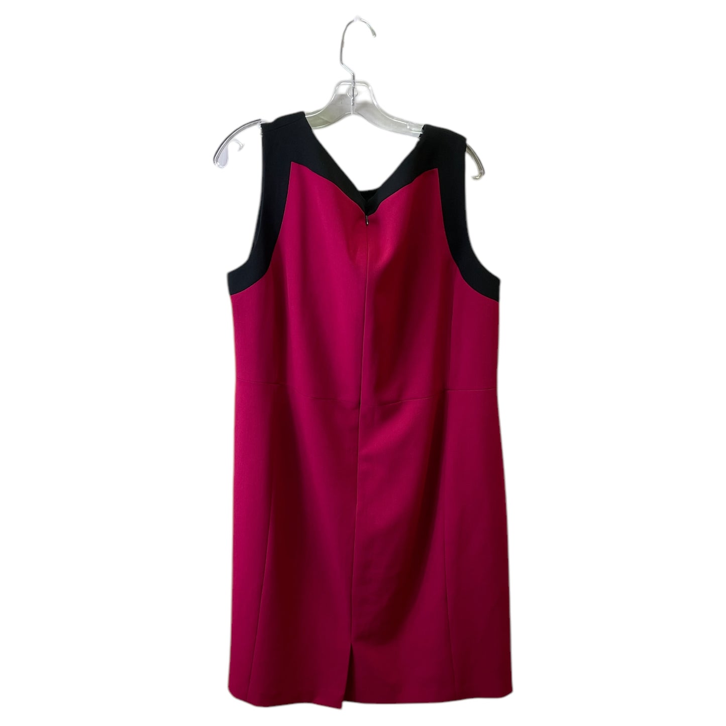 Dress Casual Short By Cme In Pink, Size:1X