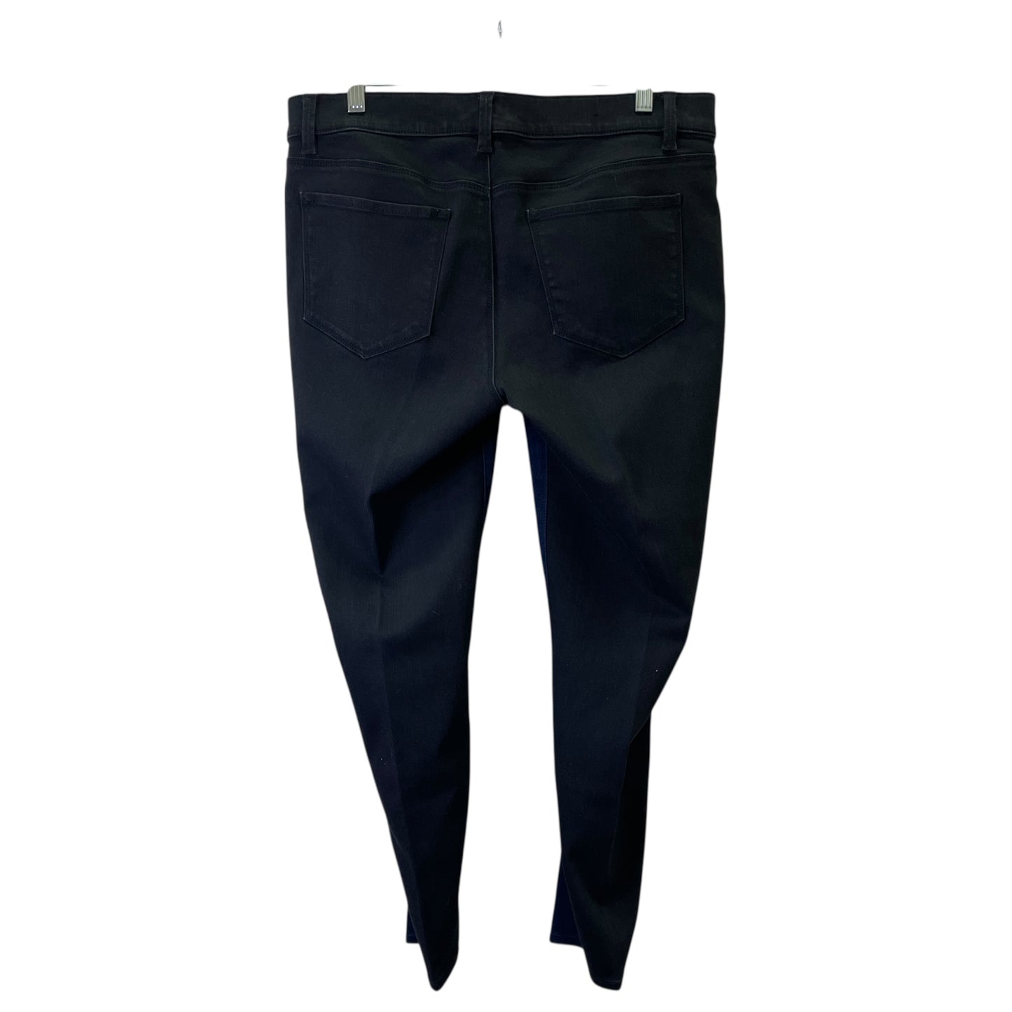 Jeans Skinny By Ann Taylor In Black & Blue, Size:12