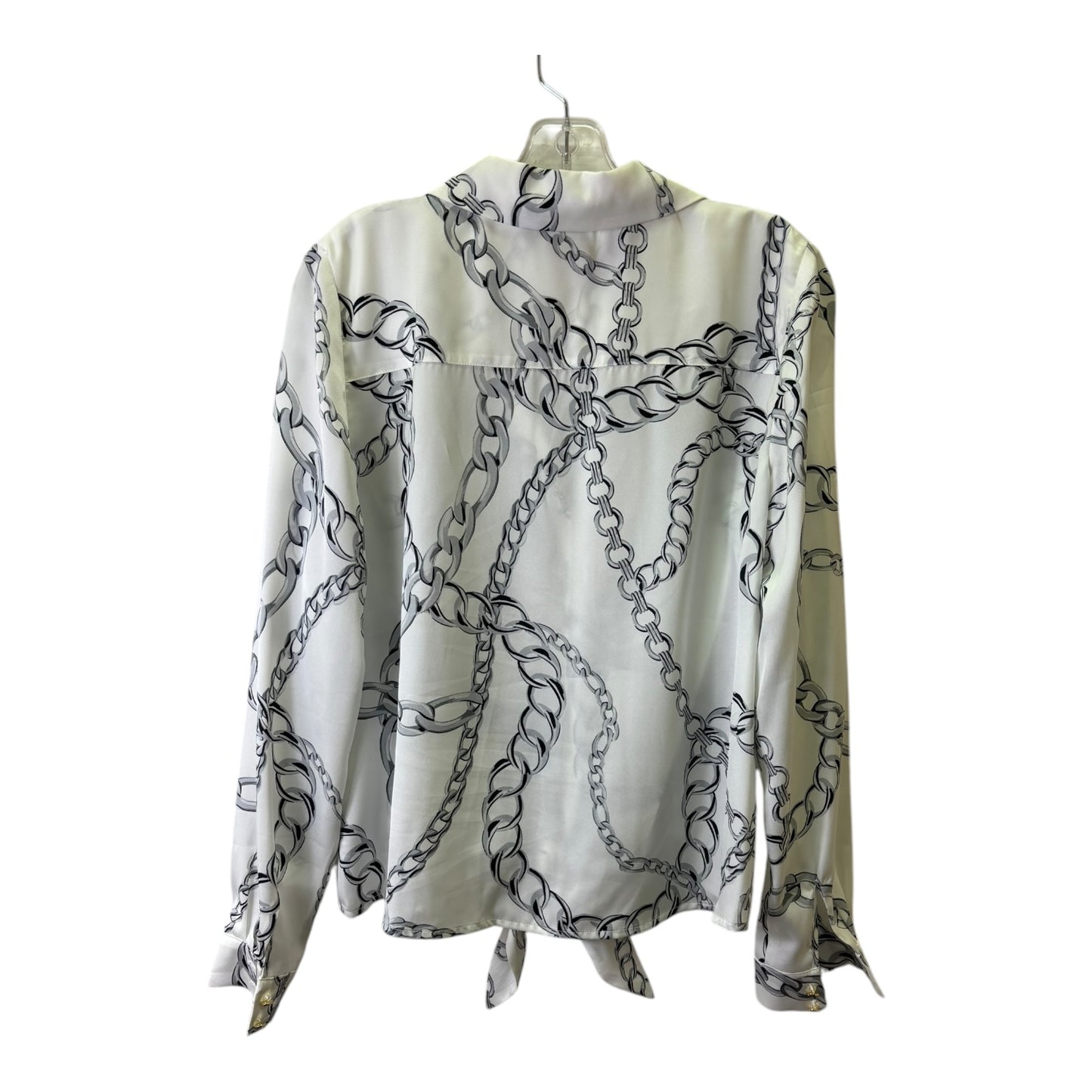 Top Ls By Inc In Black & White, Size:M