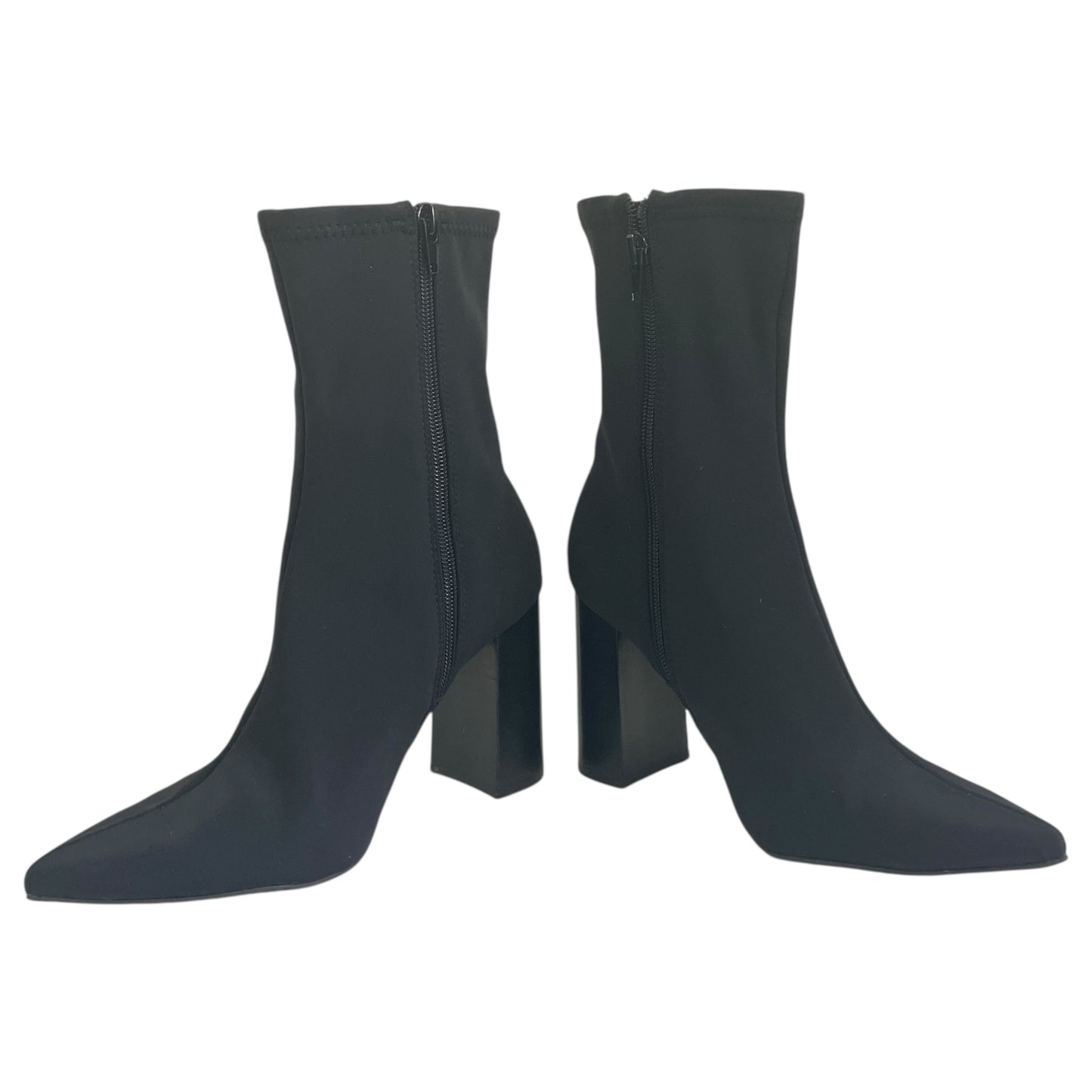 Boots Ankle Heels By Jeffery Campbell In Black, Size:8