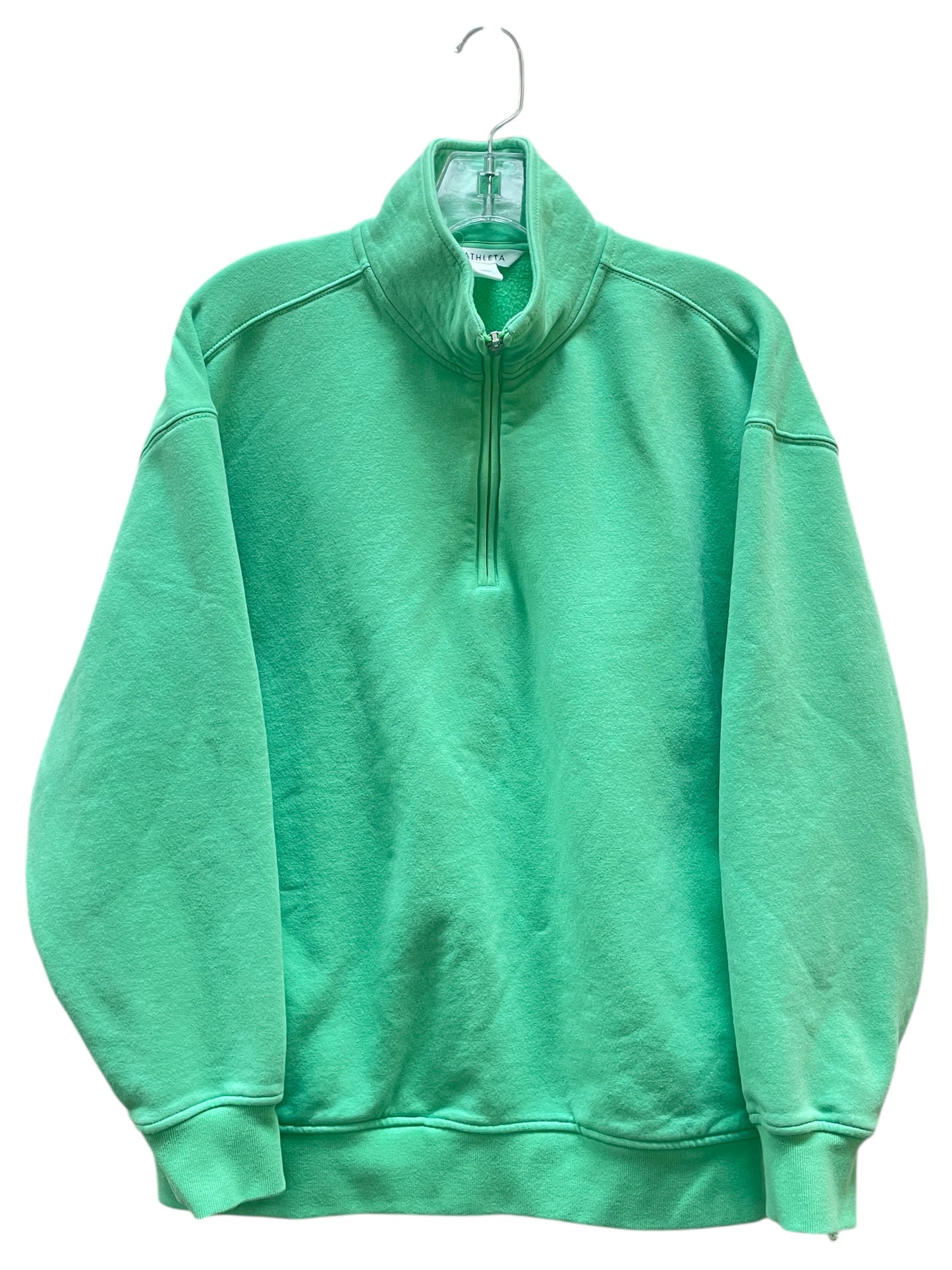 Athletic Sweatshirt Collar By Athleta In Green, Size:M