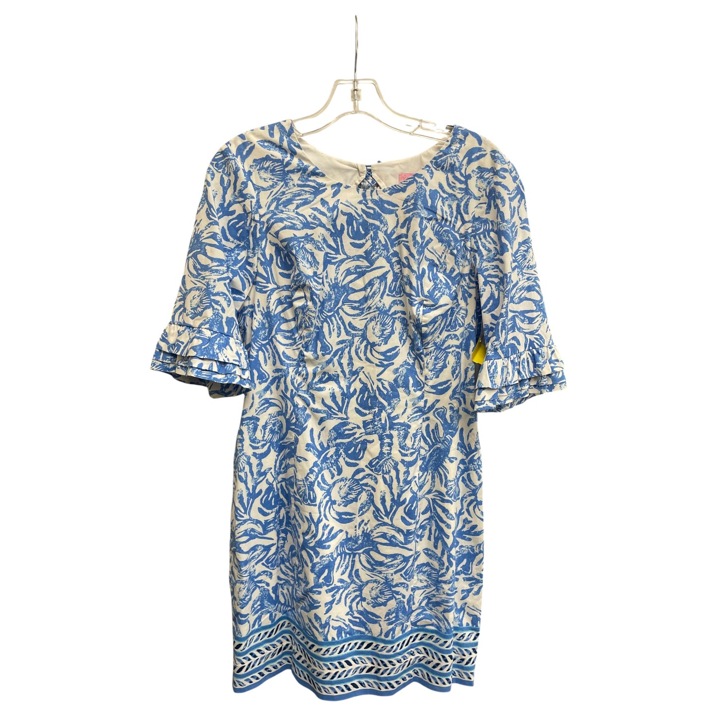 Dress Designer By Lilly Pulitzer In Blue & White, Size:S