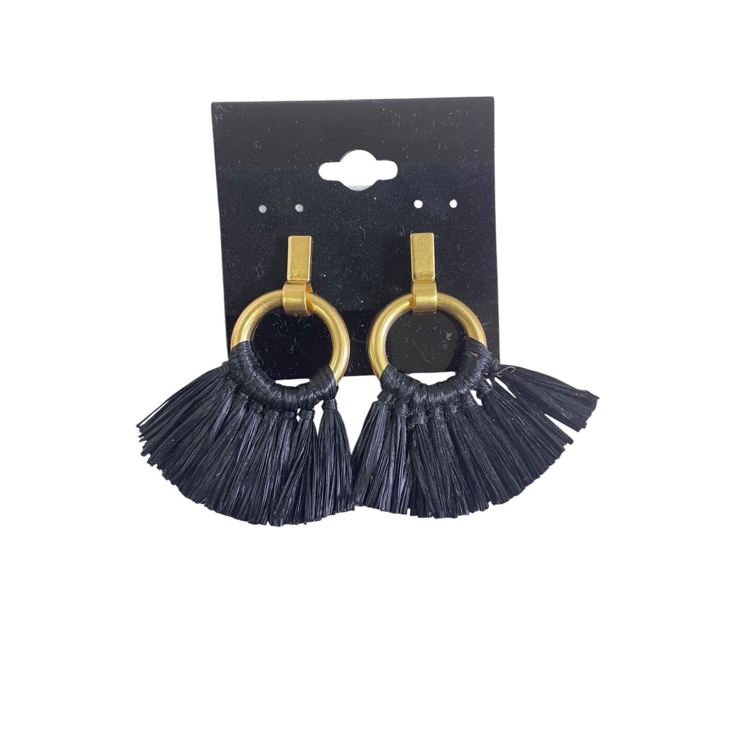 Earrings Dangle/Drop By Cme In Black & Gold