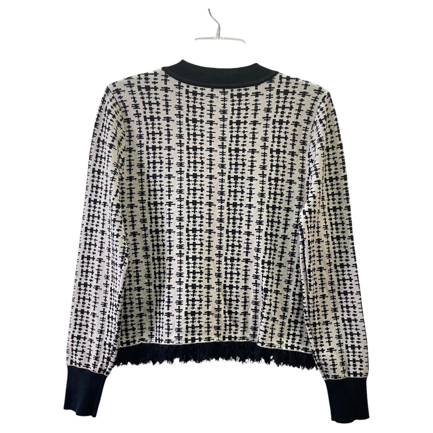 Blazer By Cyrus In Black & Cream, Size:M