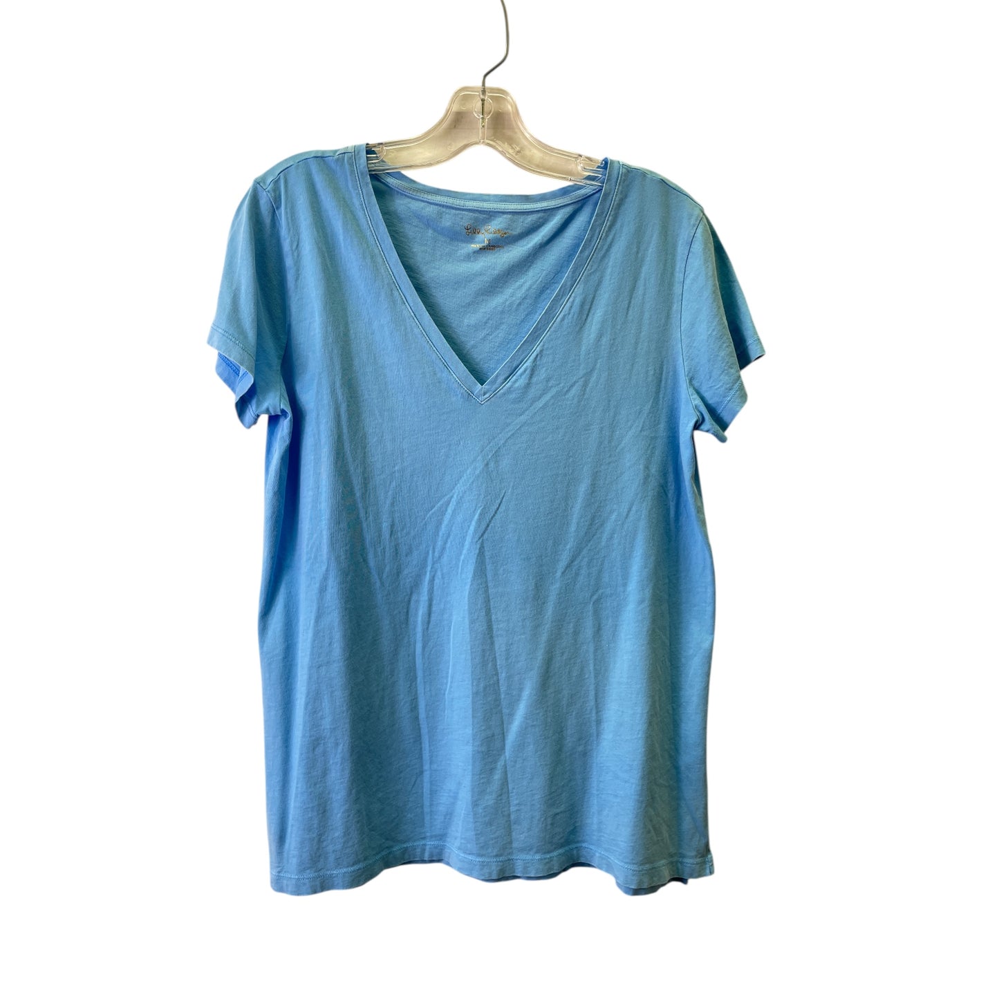 Top Ss Designer By Lilly Pulitzer In Blue, Size:M