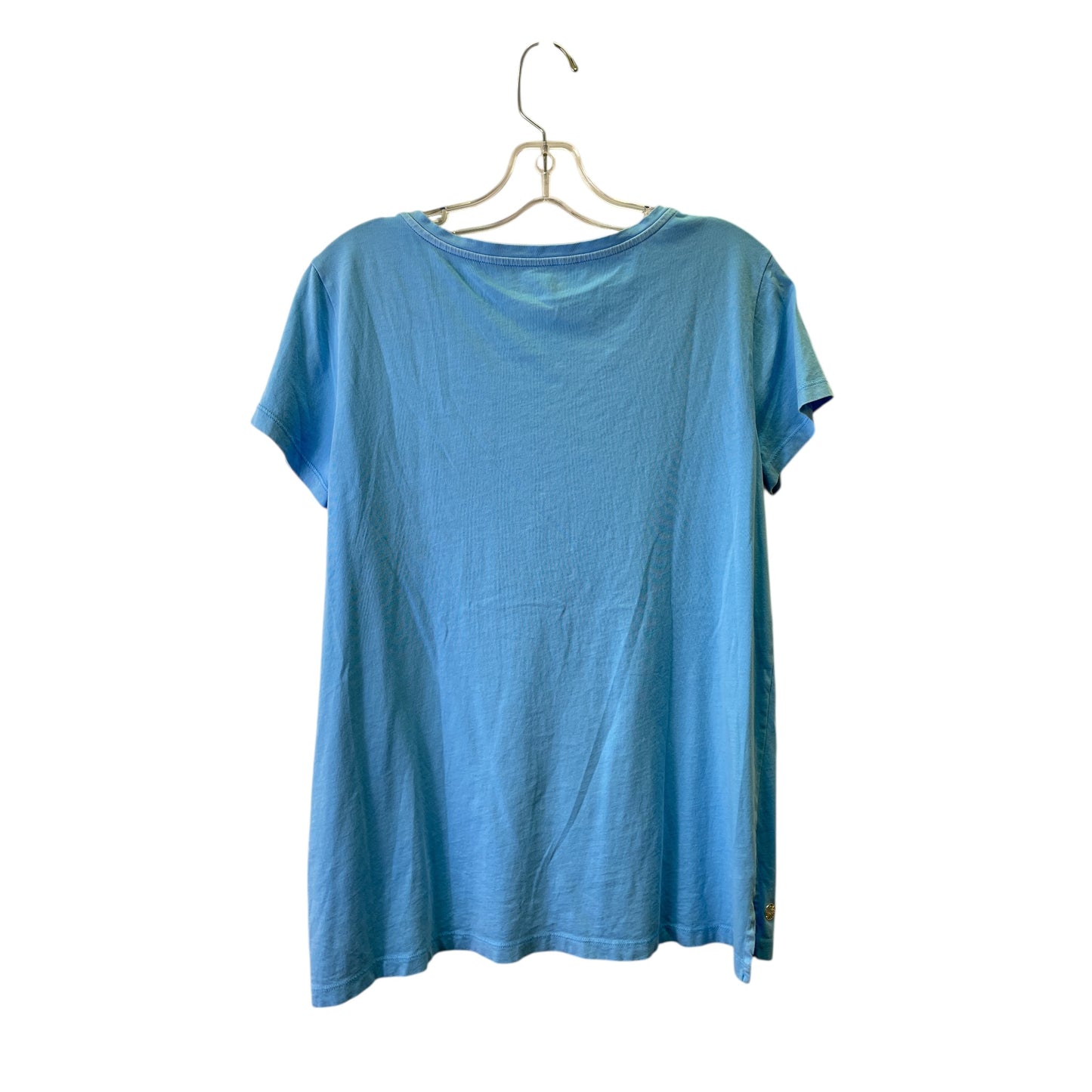 Top Ss Designer By Lilly Pulitzer In Blue, Size:M