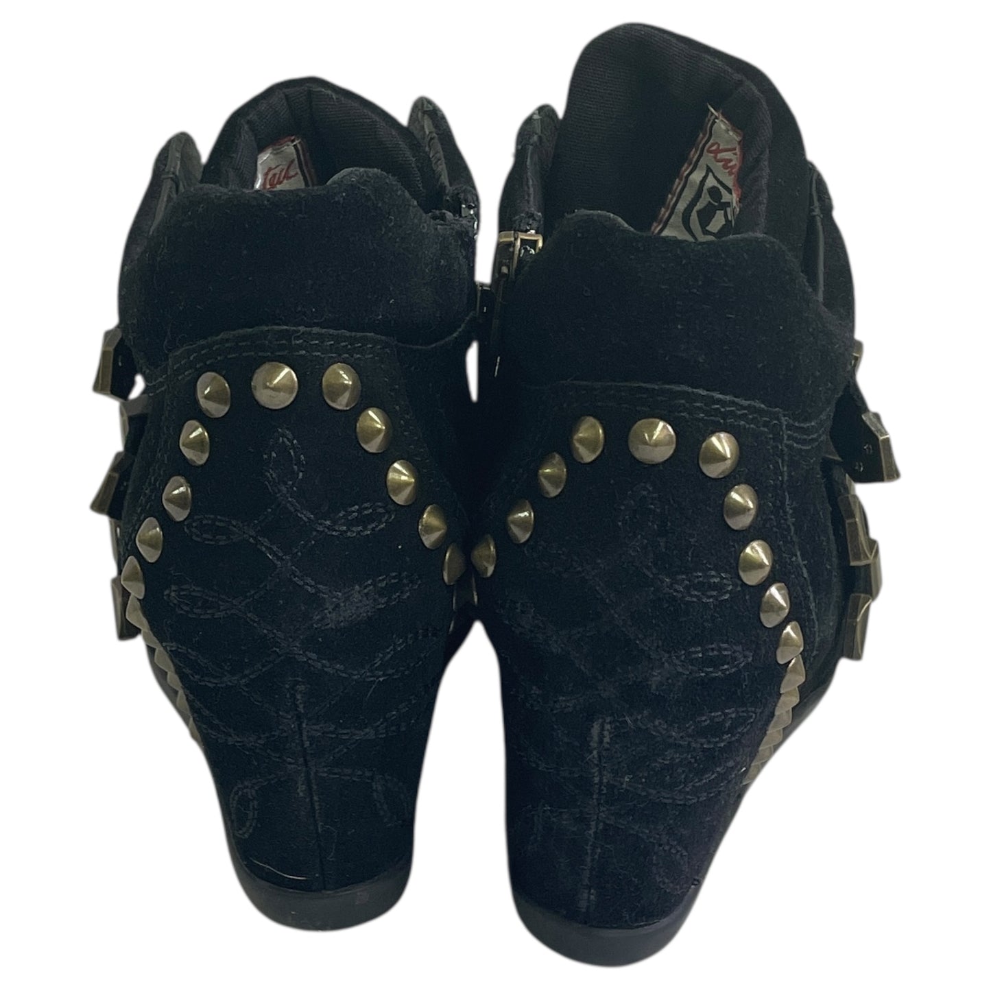 BOOTS ANKLE HEELS by ASH In BLACK, Size: 8