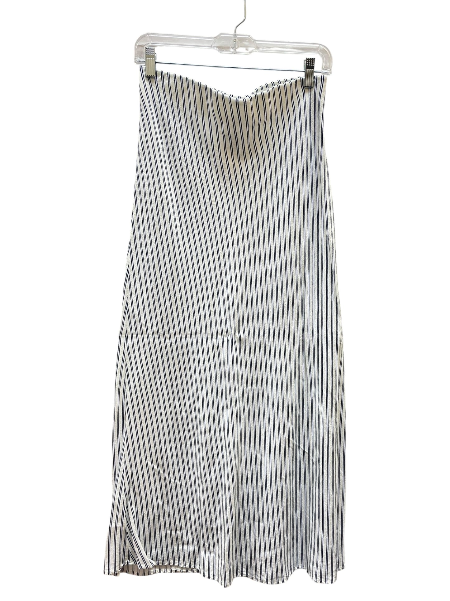 Skirt Maxi By A New Day In Blue & White, Size:S