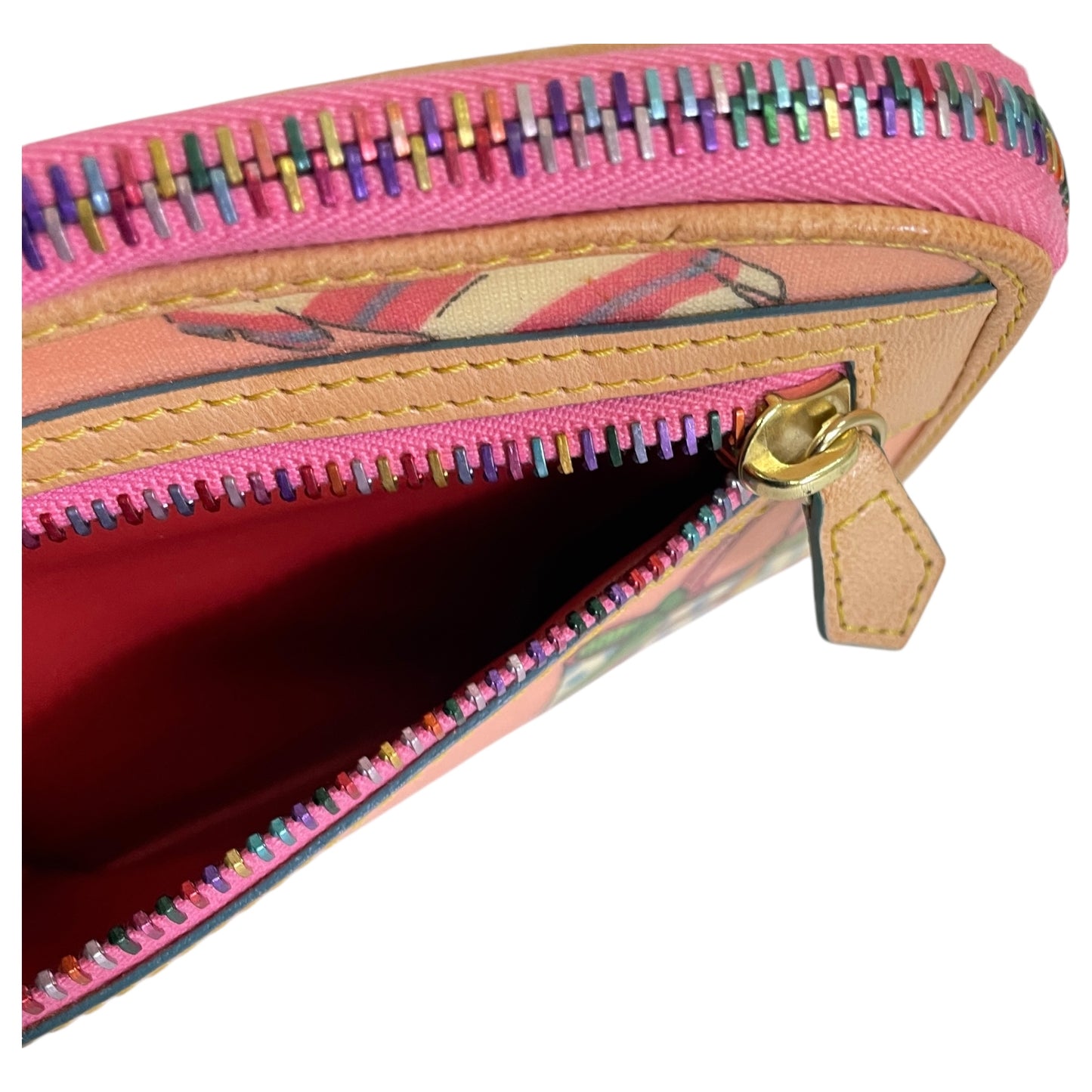 Wristlet Designer By Dooney And Bourke In Pink, Size:Small