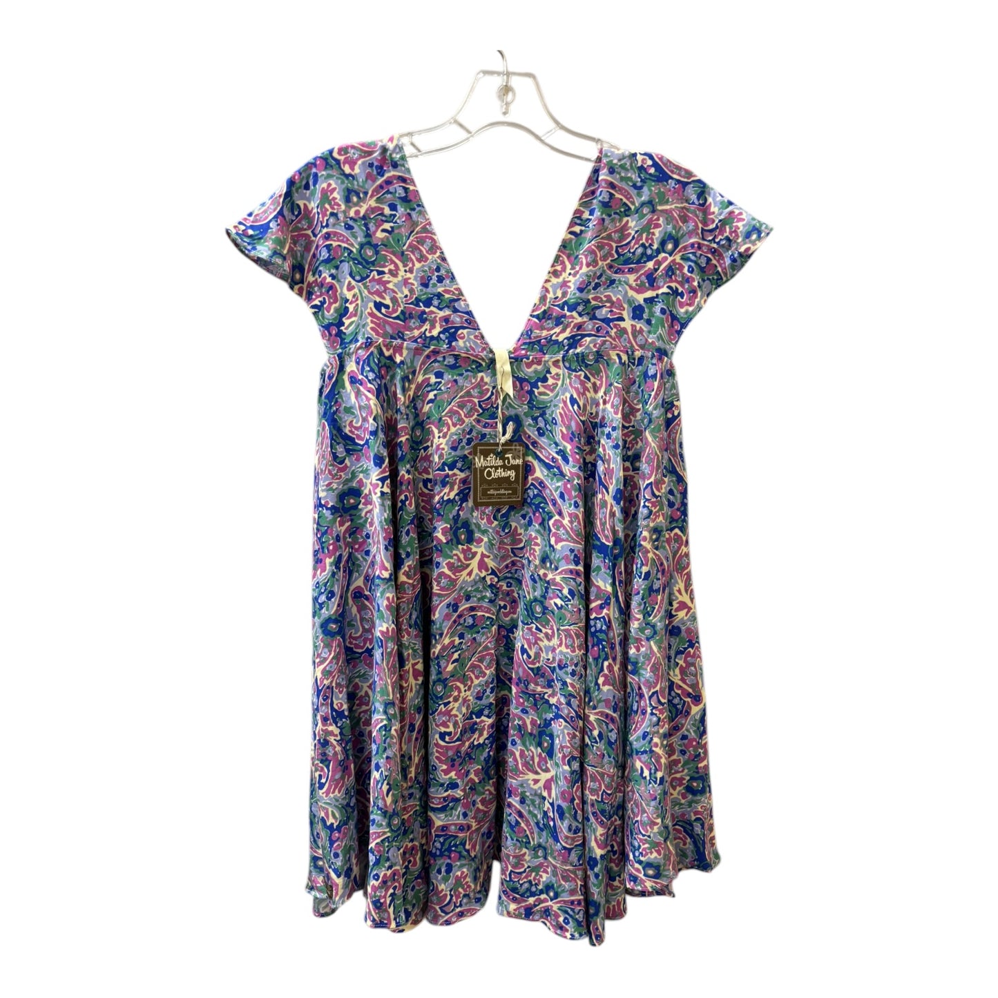 Top Ss By Matilda Jane In Blue & Purple, Size:S