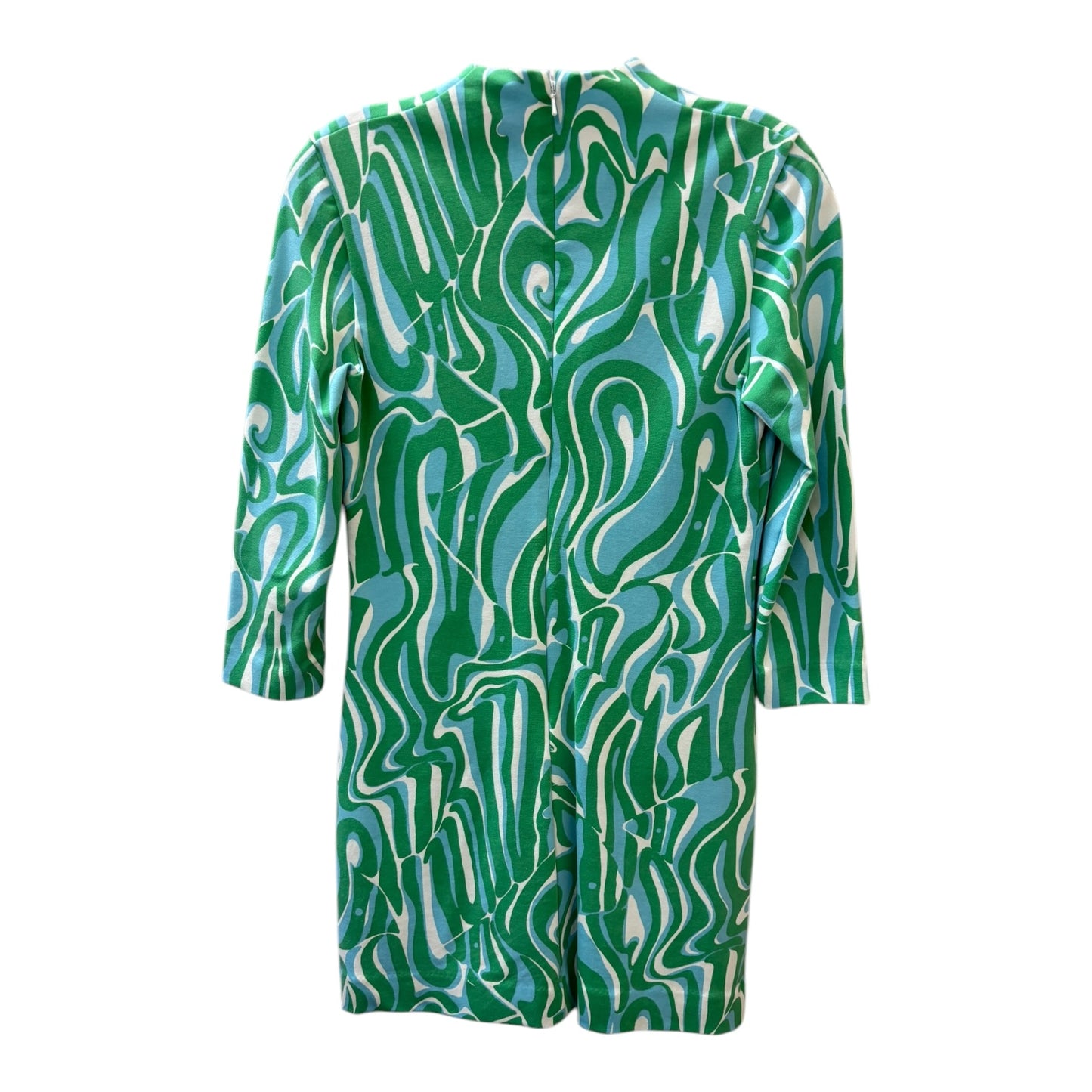 Dress Designer By Lilly Pulitzer In Blue & Green, Size:Xs