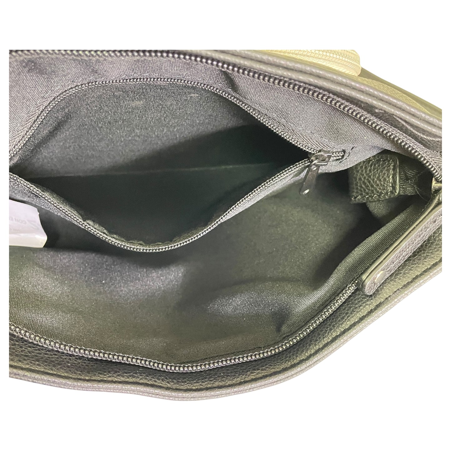 Crossbody Leather By Tignanello Purses In Taupe, Size:Small