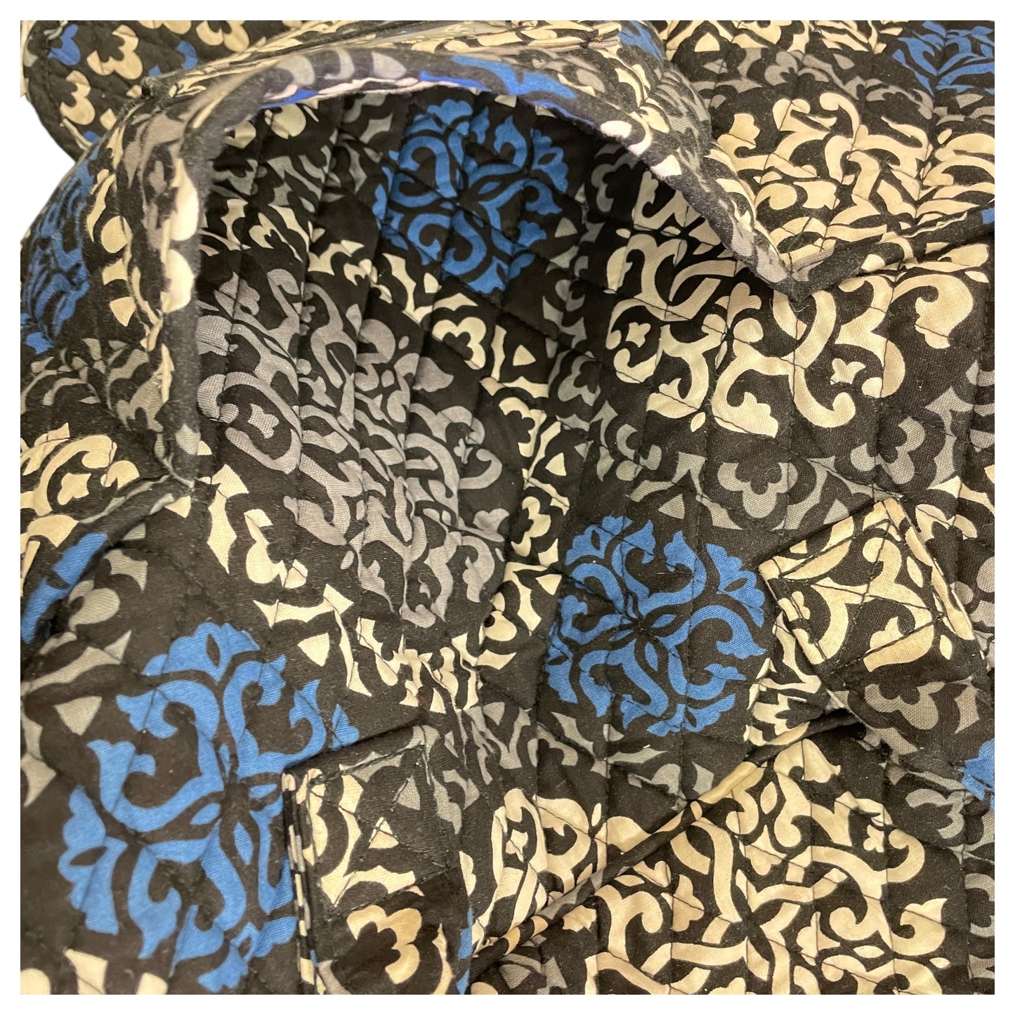 Duffle And Weekender By Vera Bradley In Blue & Grey, Size:Medium