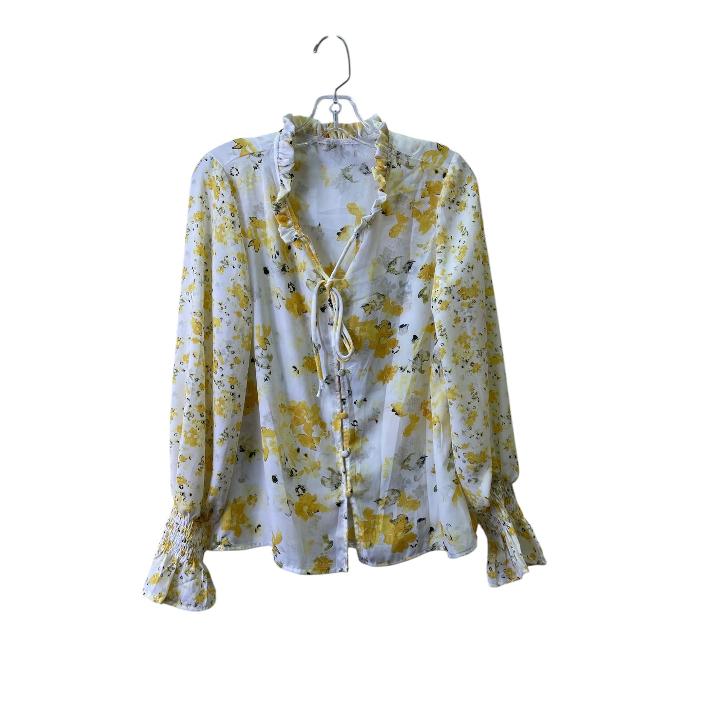 Top Ls By Cme In Yellow, Size:S