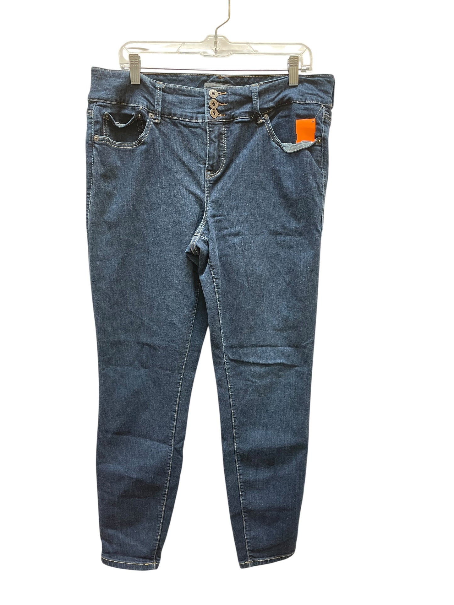 Jeans Boot Cut By Torrid In Blue, Size:18