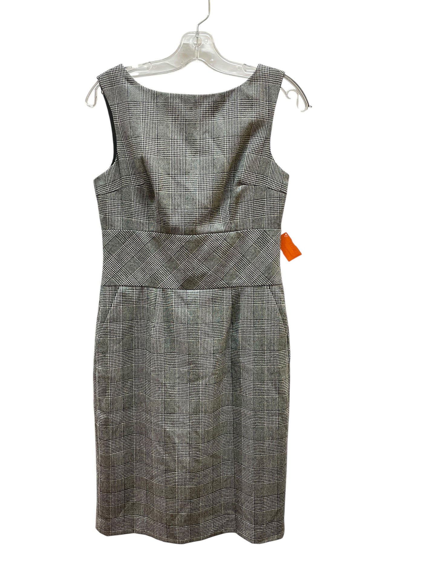 Dress Work By Banana Republic In Black & Grey, Size:4