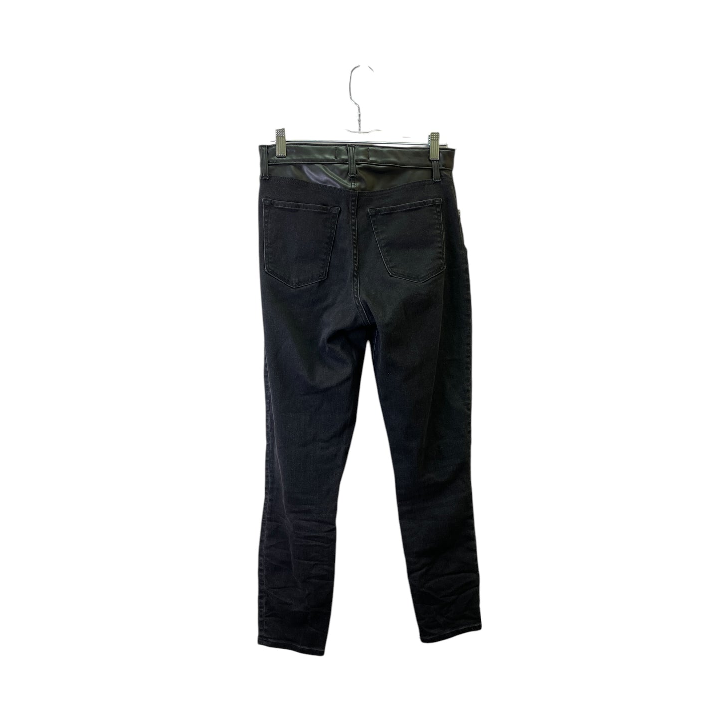 Jeans Skinny By Abercrombie And Fitch In Black Denim, Size:6