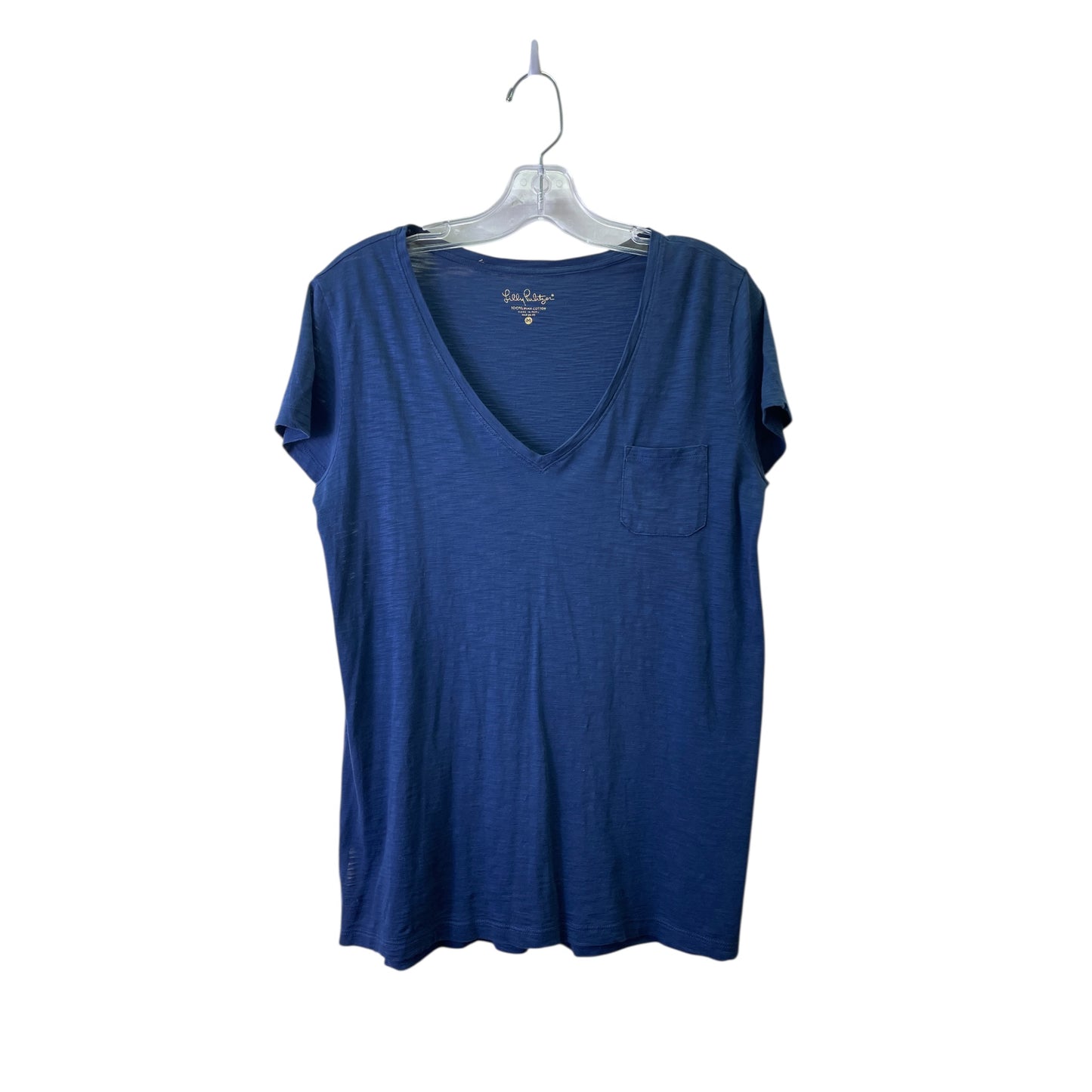 Top Ss Designer By Lilly Pulitzer In Blue, Size:M